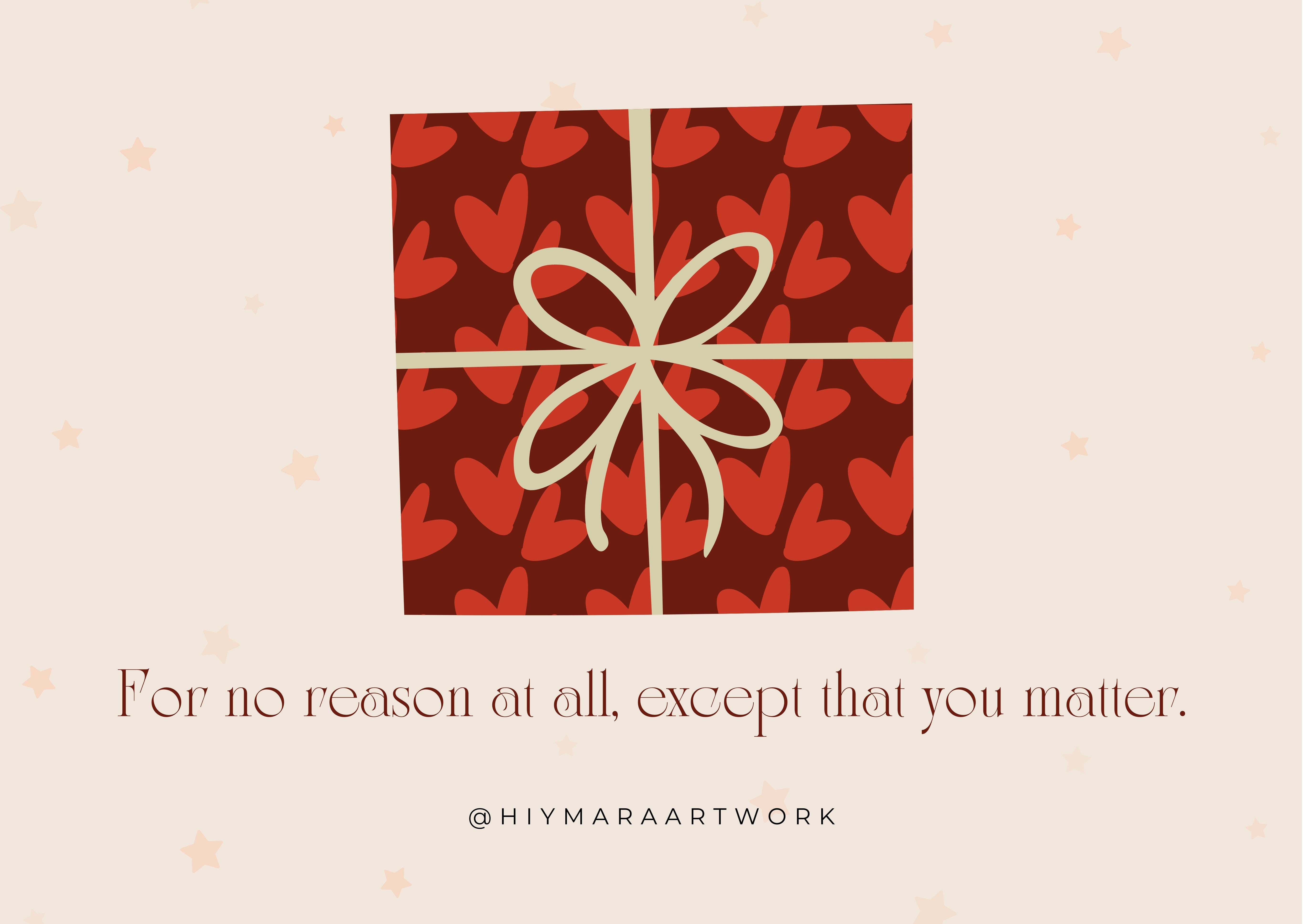 Just Because Gift Card - Hiymara Artwork